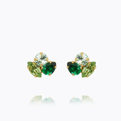 CAROLINE SVEDBOM Ana Earrings / Majestic Green Combo