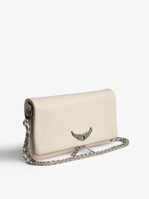 ZADIG & VOLTAIRE Rock Swing Your Wings Clutch CUSTOMISABLE FLASH