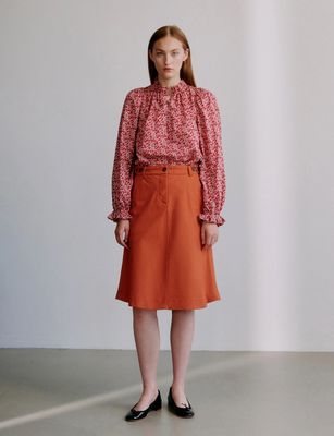 APOF ANNABELLA BLOUSE - MITSI VALERIA