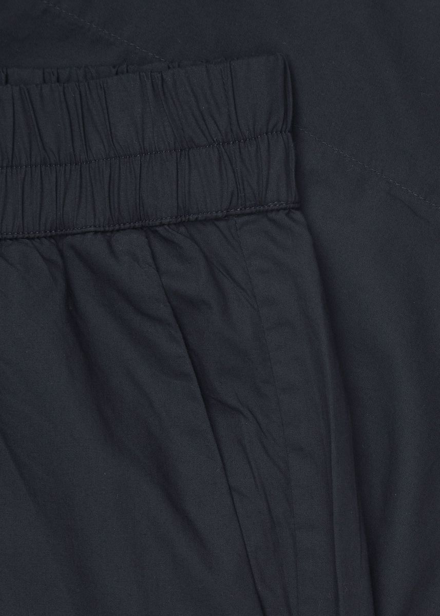AIAYU SHORTS LONG BLACK NAVY 