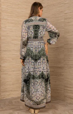 HALE BOB ELEANORA LONG DRESS BLACK