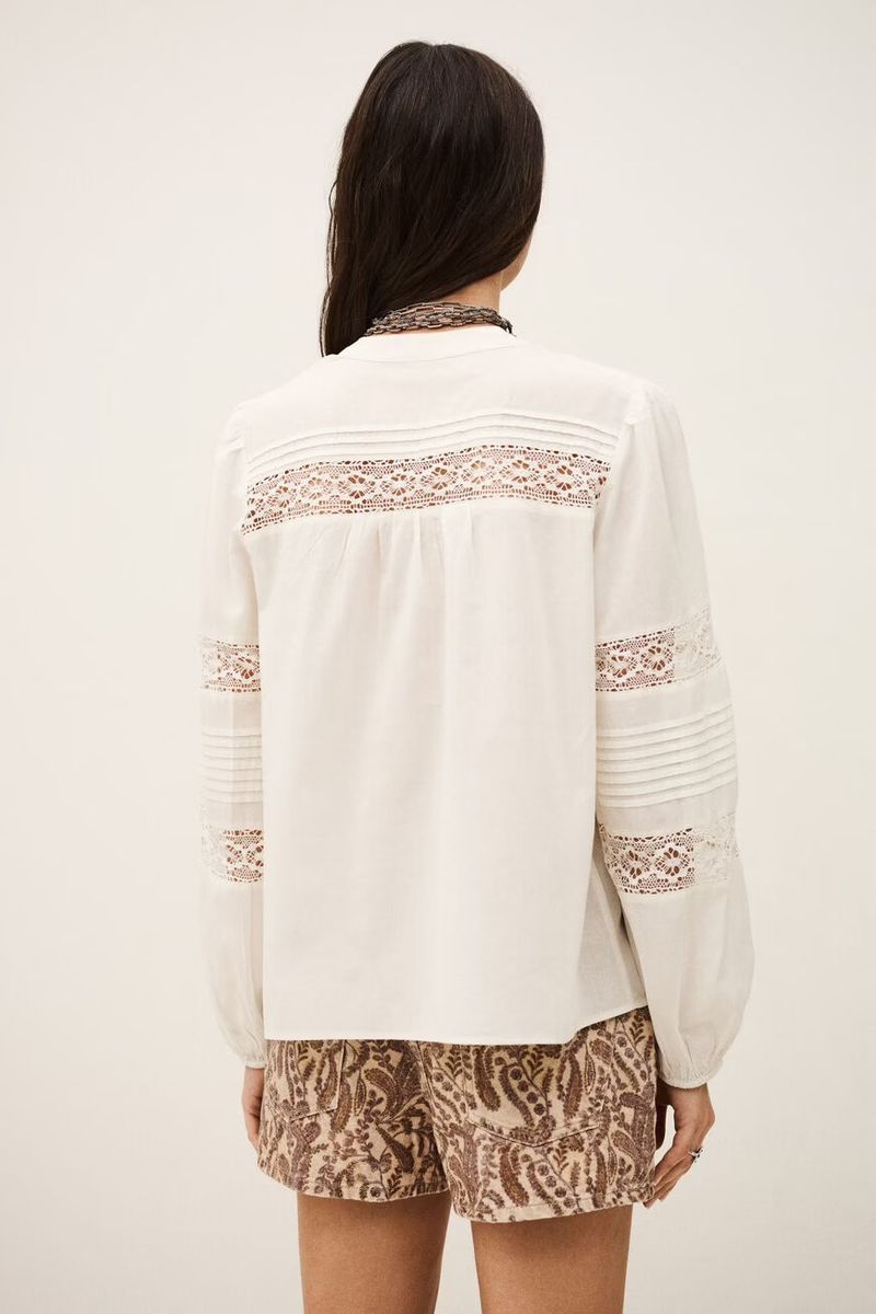 BA&SH NAMI Blouse ecru