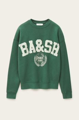 BA&SH FENJA Sweatshirt GREEN