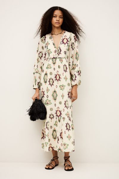 Hovedbilde BA&SHOULD OELIA DRESS ECRU