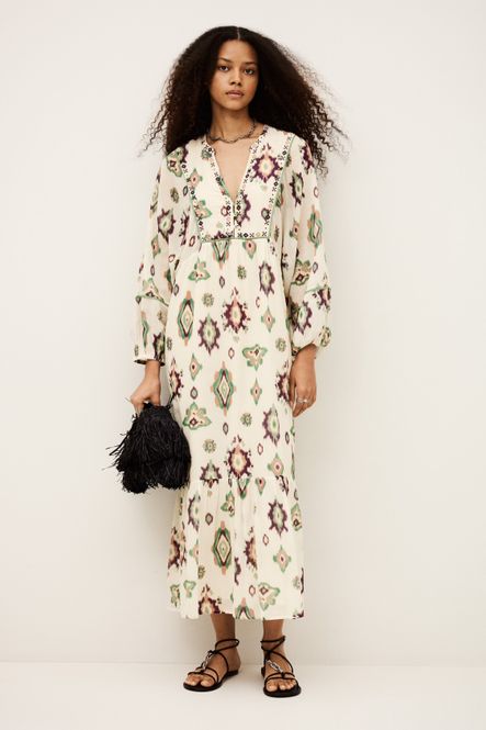 Hovedbilde BA&SHOULD OELIA DRESS ECRU