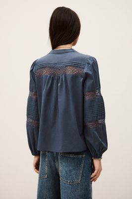 BA&SH NAMI Blouse BLUE 