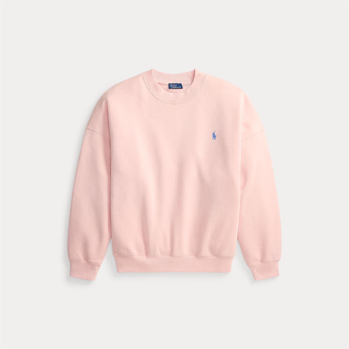 RALPH LAUREN FLEECE CREWNECK PINK
