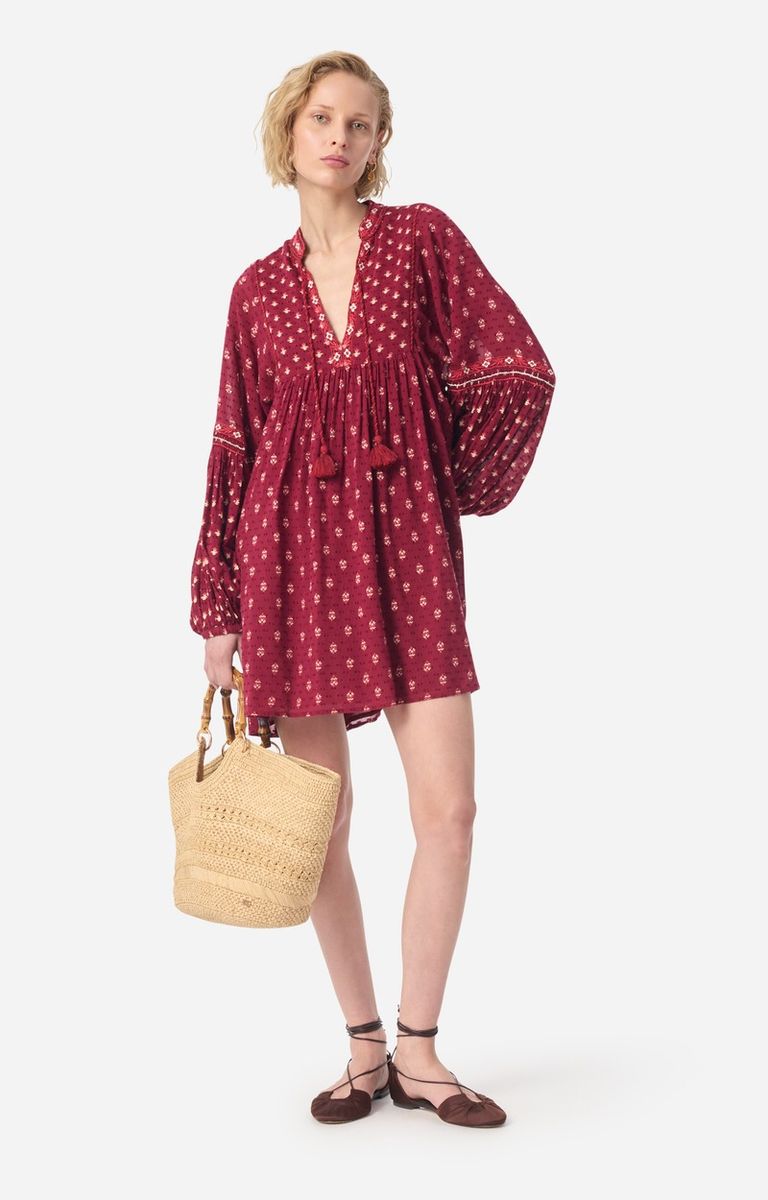 VANESSA BRUNO GEMMA PRUNE  PLUM