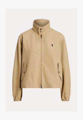POLO RALPH LAUREN COTTON CANVAS JACKET - SOMMERJAKKE - VINTAGE KHAKI