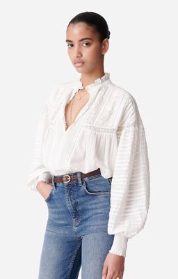 VANESSA BRUNO Dahlia Blouse - White 