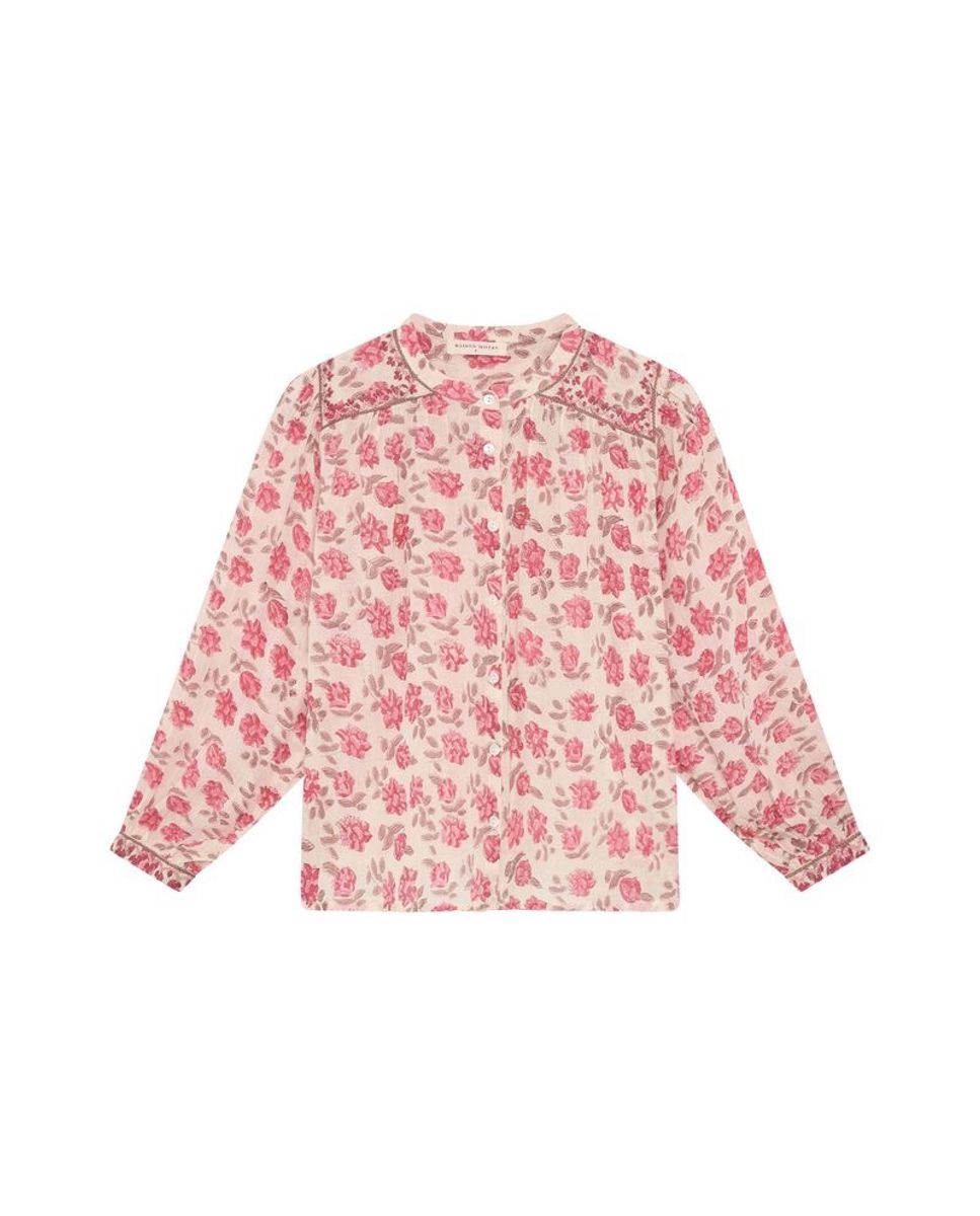  MAISON HOTEL LENNOX BLOUSE SCOTTISH PINK