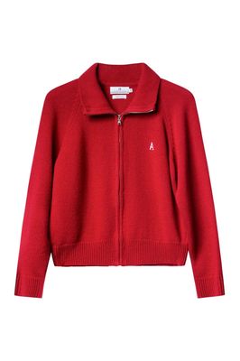 ARNIE SAYS SAIL RED CARDIGAN