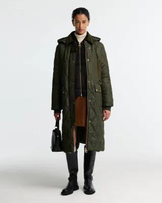 BARBOUR Rudson Quilted Jacket Olive 