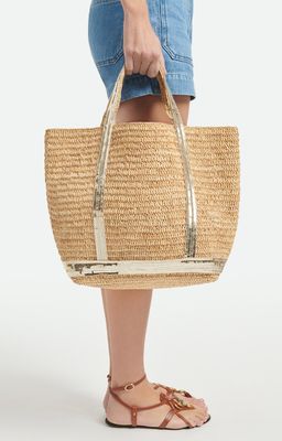 RAFFIA M CABAS TOTE HAND CARRY BAG