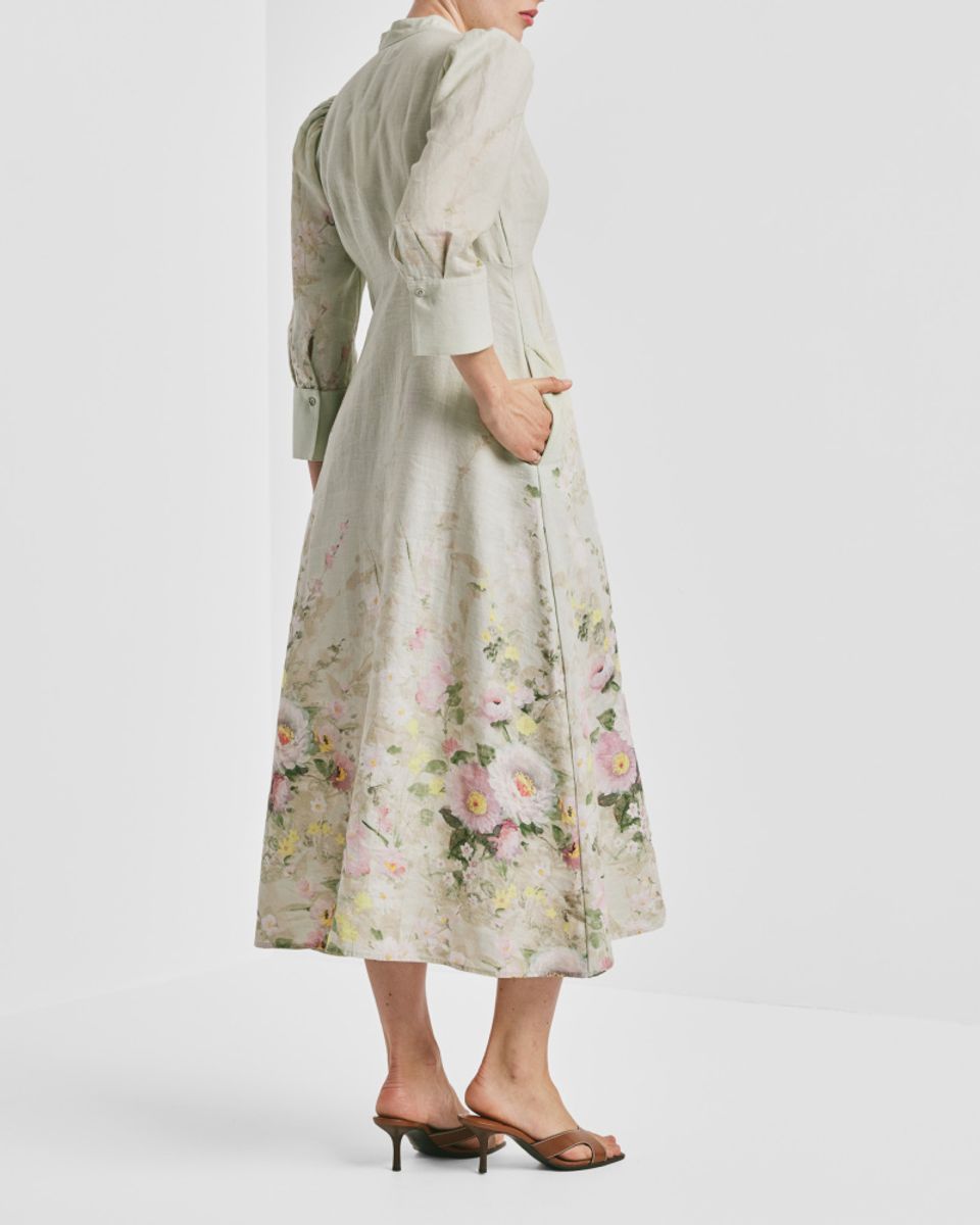 BY TIMO Linen Button-Down Dress Harmony