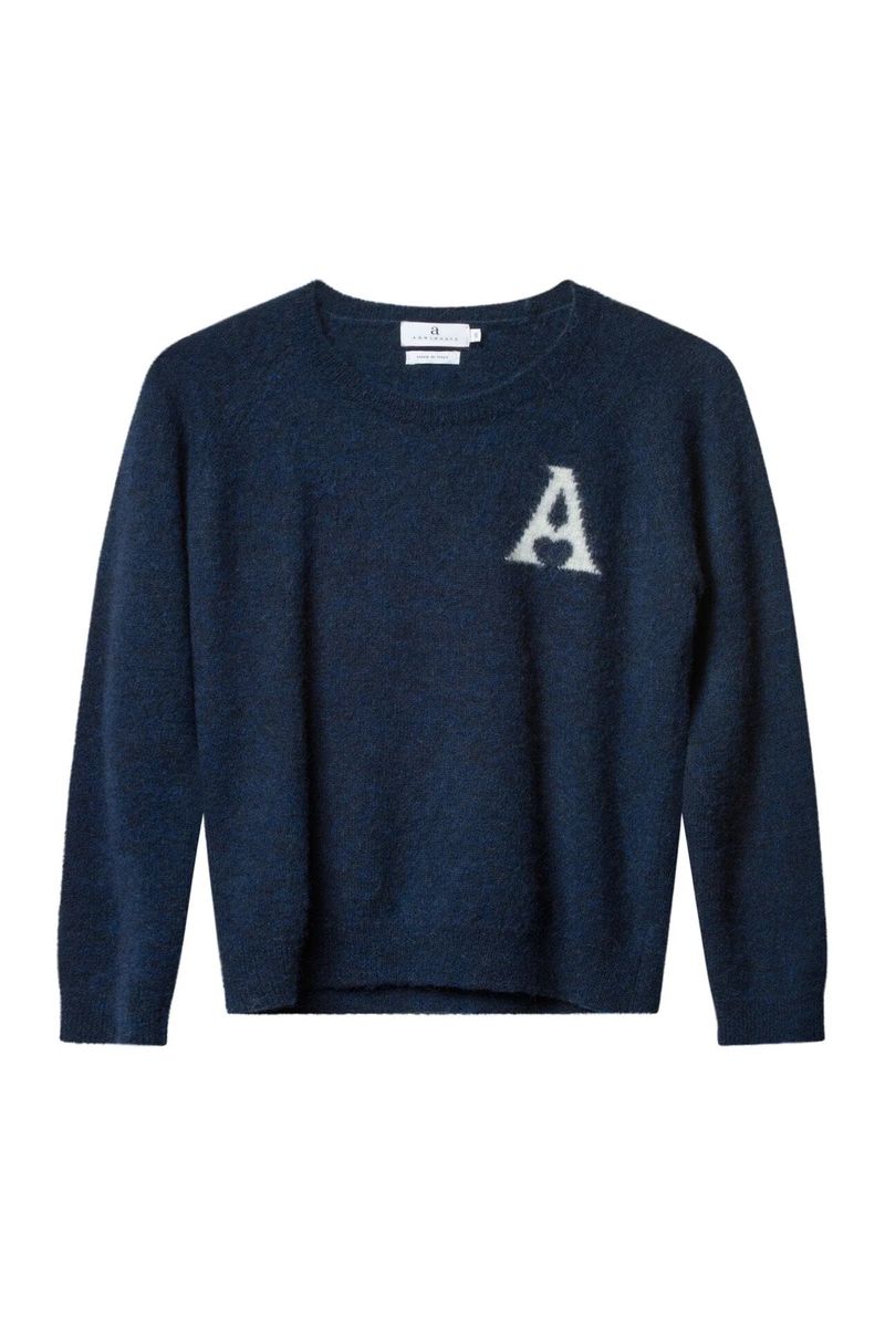 ARNIE SAYS FIONA HEART DK NAVY