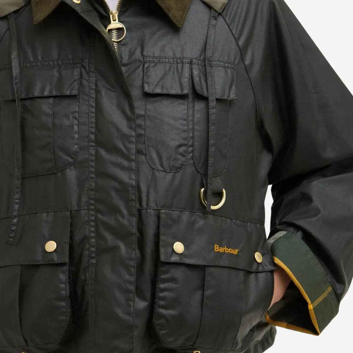 BARBOUR Lisa Wax Green