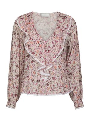 NEO NOIR AJDA PAISLEY DANCE BLOUSE