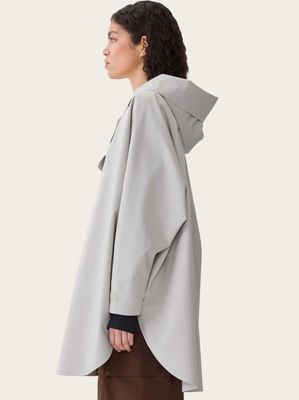BLÆST BERGEN PONCHO MIST GREY