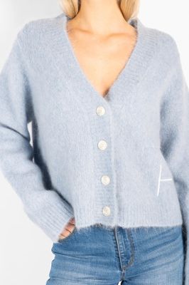 HEST Pernille Short Cardigan BLUE 