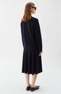 BUSNEL Allie Solid Cardigan - Marine