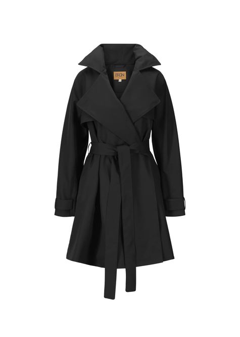 Hovedbilde BRGN YREN COAT NEW BLACK 