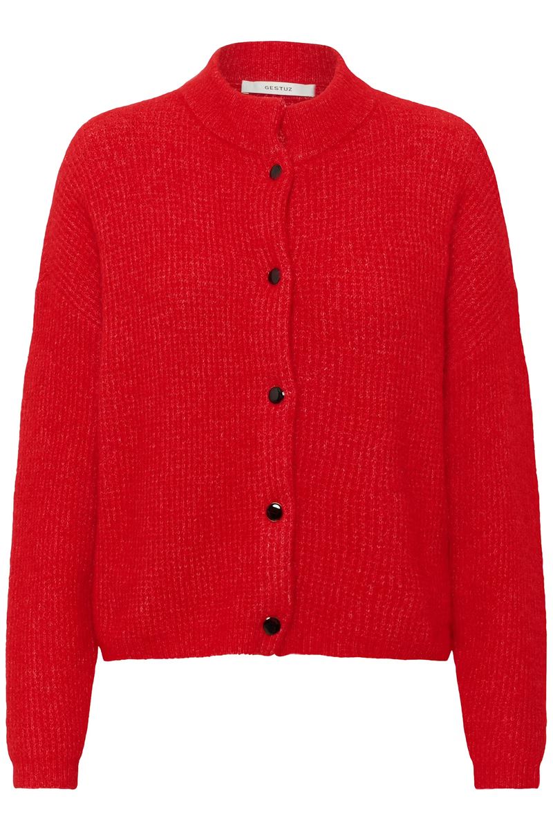 GESTUZ AlphaGZ Cardigan Postbox Mélange