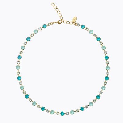 CAROLINE SVEDBOM Calanthe Necklace / Laguna Combo GOLD 