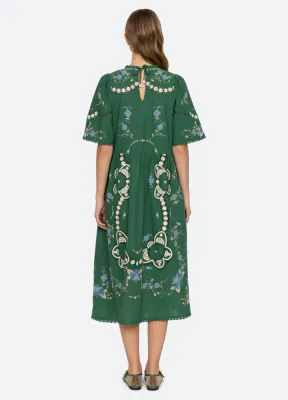 SEA NEW YORK Vesna S/S Dress Green