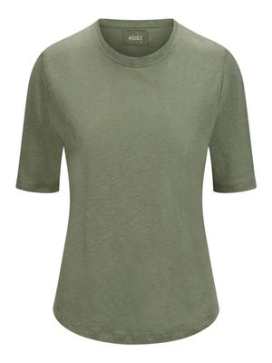 ELLA & IL  Karina Linen Tee GREEN