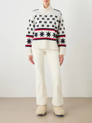 WE NORWEGIANS EMU x WN Sweater Off White 